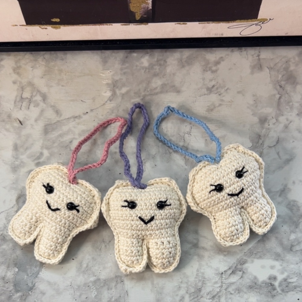 Crochet Tooth Fairy Pillow - Picture 4 of 5
